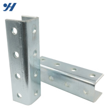 Especificación del hierro del canal perforado del doble del frío del material de acero, barra del canal de la forma de U